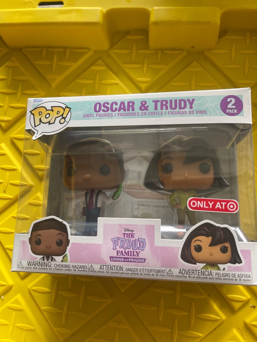 Funko Pop! Oscar & Trudy 2-Pack — Yellow, Pink, Green Accents
